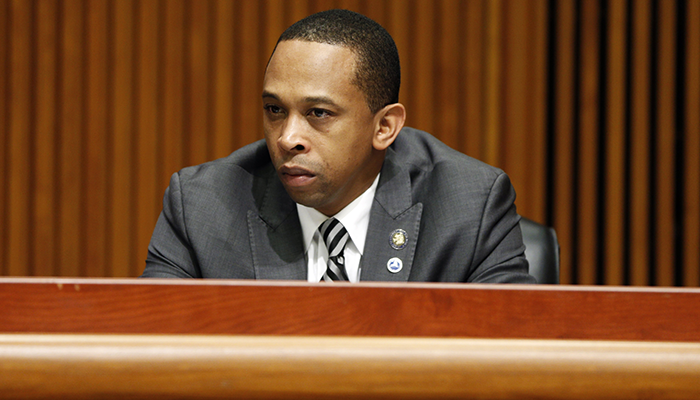 Former Assemblymember Walter Mosley was picked by Gov. Kathy Hochul to be the next secretary of state. He now awaits Senate confirmation.