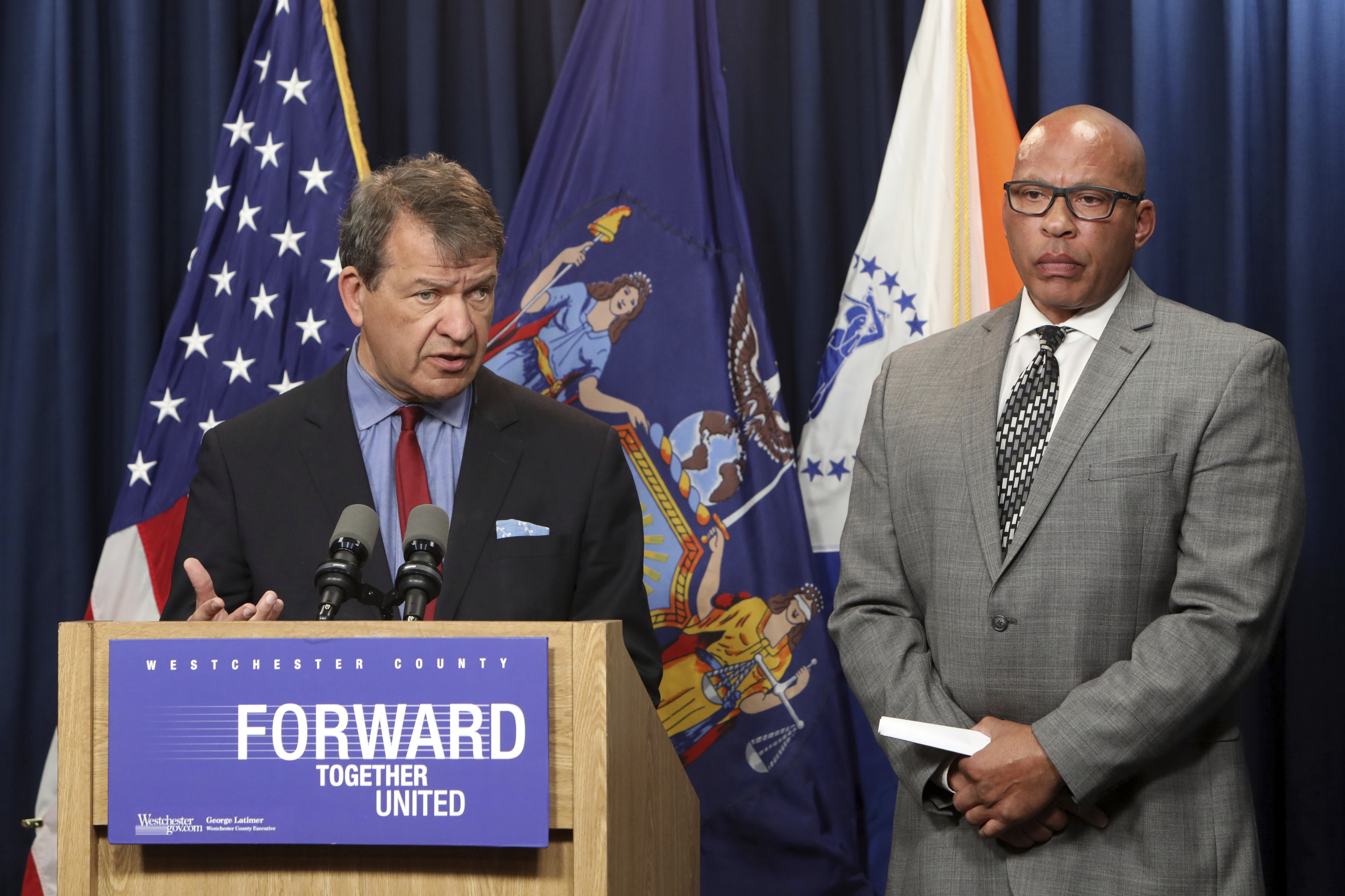 Westchester County Executive George Latimer's 30 biggest donors are also all giving money to Republican Rep. Mike Lawler, the Working Families Party said.