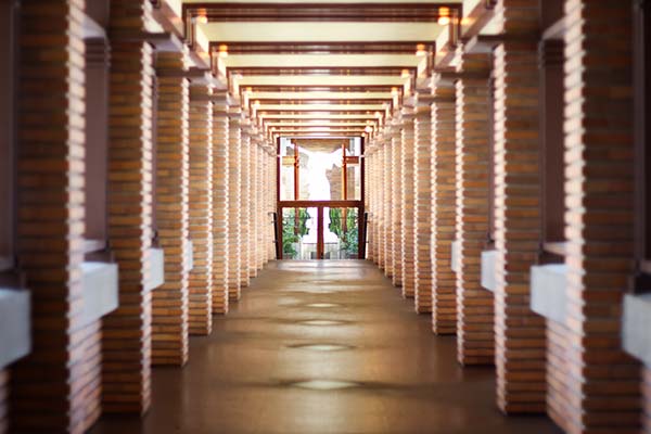 Martin House Commplex pergola