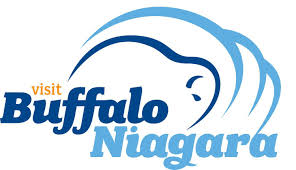 Blue Buffalo Niagara logo with stylized wave and buffalo head