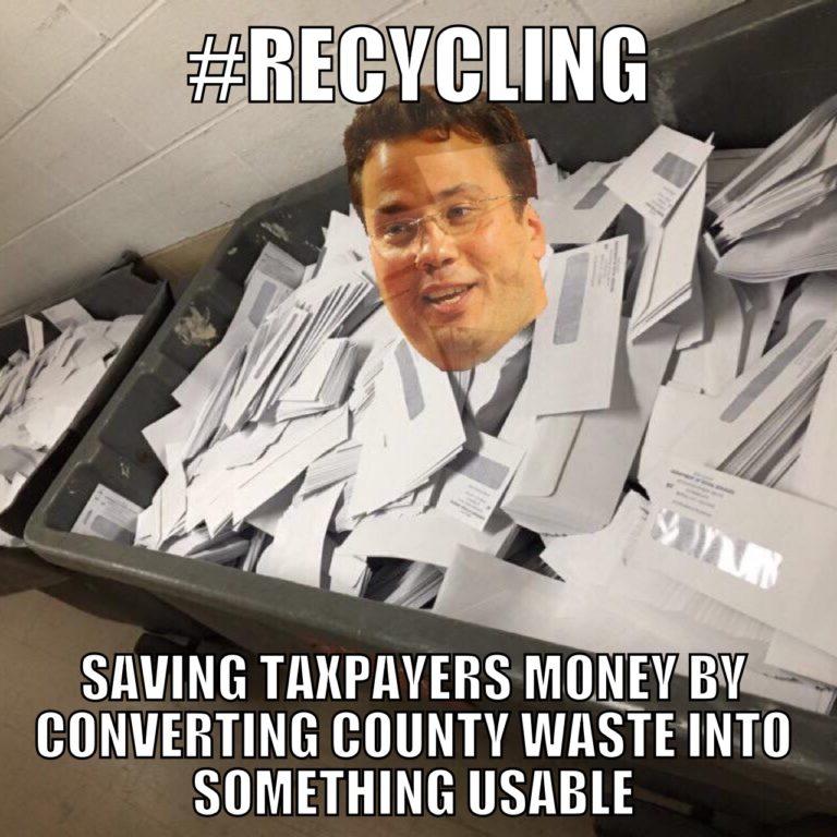Comptroller Goes Full Dumpster Dive with Trumped Up Political Trash