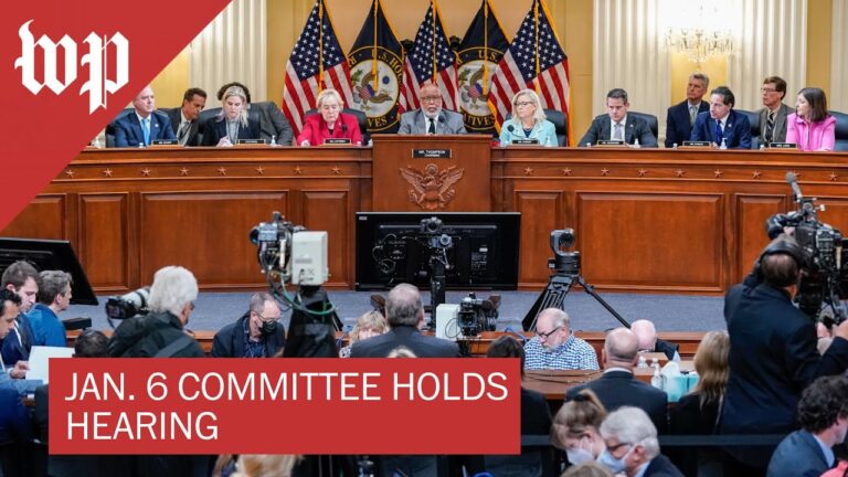 WATCH LIVE | Jan. 6 committee holds public hearing