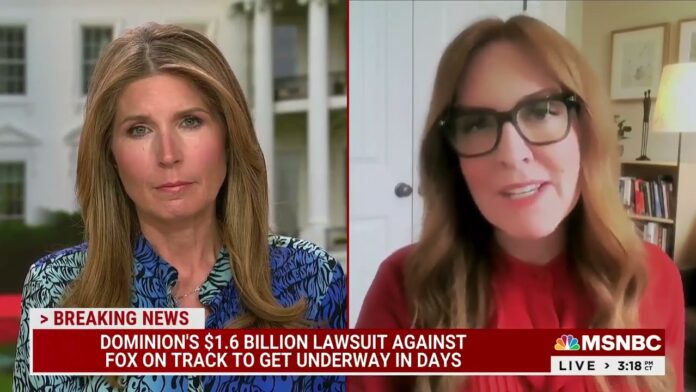 Two women appear in a split-screen interview with a breaking news banner.