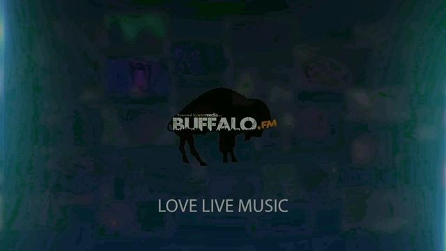 Buffalo.FM logo with silhouettes of animals and the words “LOVE LIVE MUSIC.”