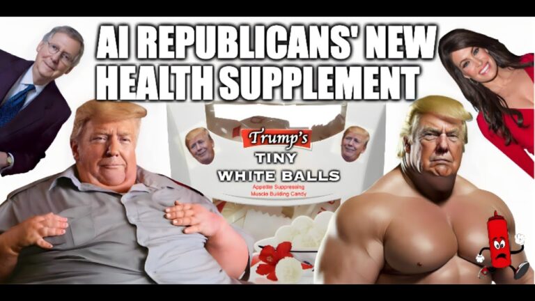 AI MAGA’s NEW Health Supplement: “Trump’s Tiny White Balls”