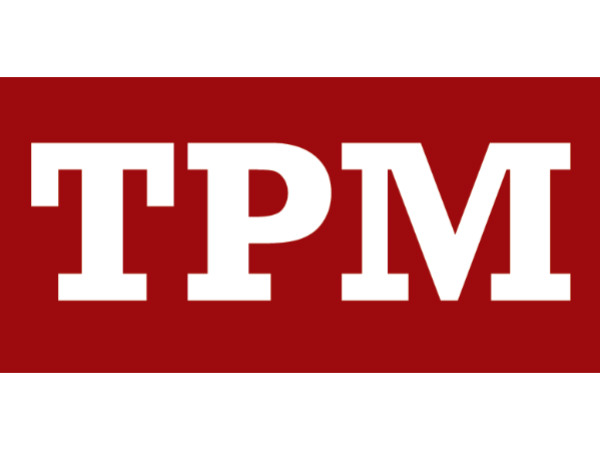 Red banner with large white letters reading TPM