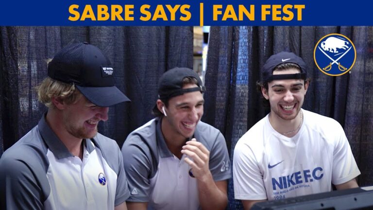 “No, Say EEEEEEE!” | Buffalo Sabres Pull Pranks On Fans And Each Other At 2023 Fan Fest
