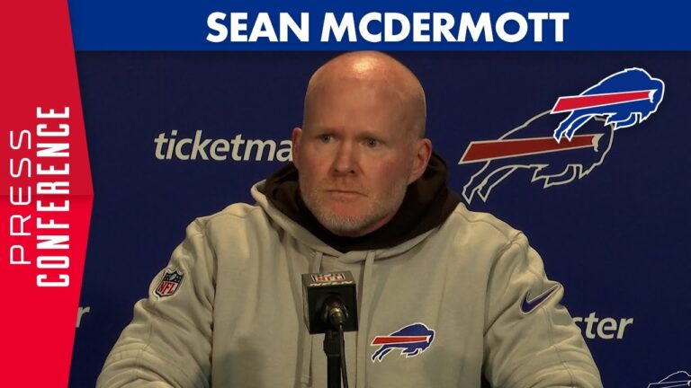 Sean McDermott: “This is Important to Me” | Buffalo Bills