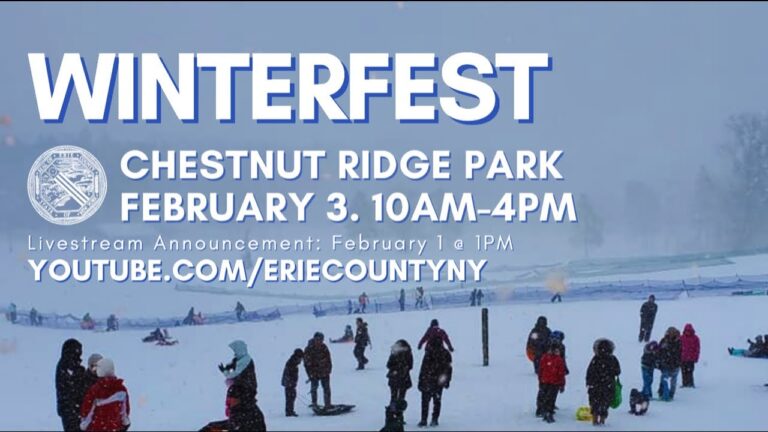 Erie County Parks to host Winterfest @ Chestnut Ridge Park this Saturday, February 3!