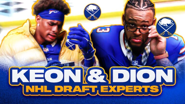 You Already SHNOW! | Dion Dawkins & Keon Coleman Preview The 2024 NHL Draft | Buffalo Sabres