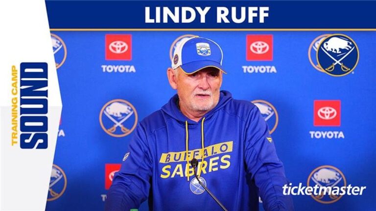 “Energy and Enthusiasm Has to be at a High Level” | Lindy Ruff Ahead of First Preseason Game