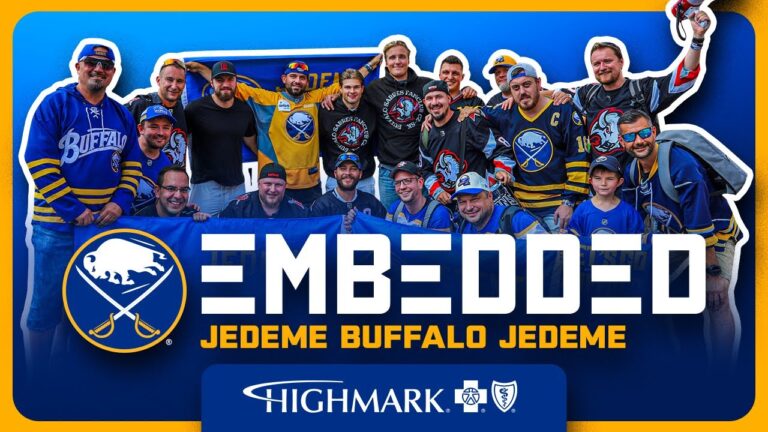 Jedeme, Buffalo, Jedeme | JJ Peterka & Ukko-Pekka Luukkonen Visit Prague In Buffalo Sabres Embedded