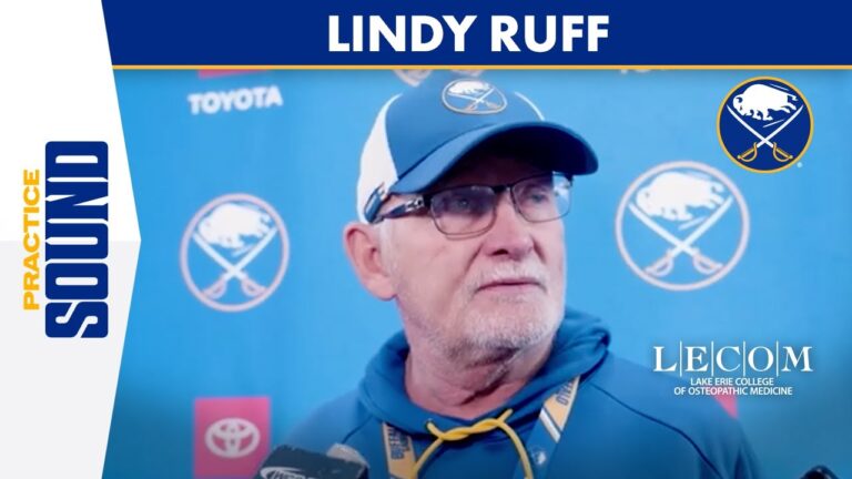 “This is an Important Stretch for Us” | Lindy Ruff on the Team’s Upcoming Schedule