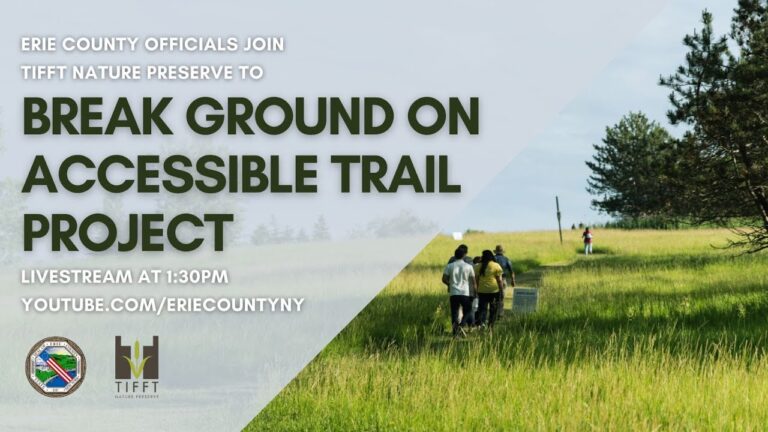 Erie County Joins Tifft Nature Preserve for Groundbreaking Ceremony