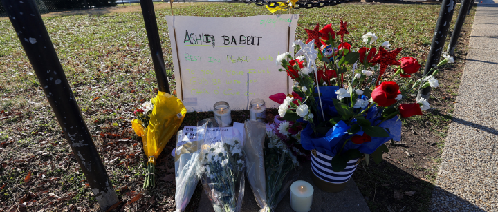 No Evidence Officer Who Shot Ashli Babbitt Was Pardoned by Biden