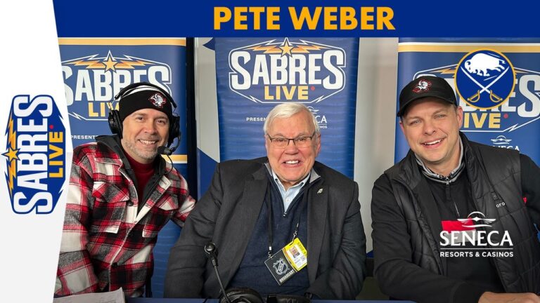 Pete Weber Joins Sabres Live | Buffalo Sabres