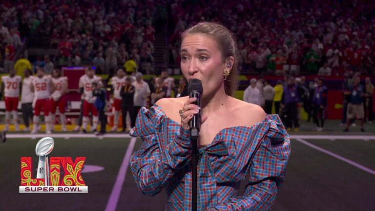 Lauren Diagle Sings America the Beautiful at Super Bowl LIX