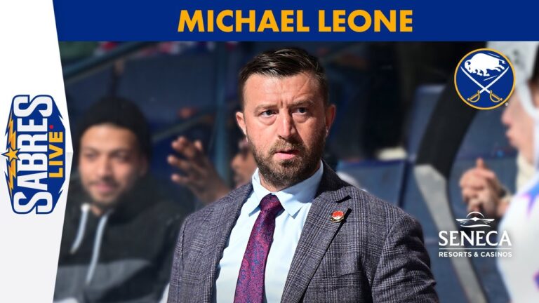 Rochester Americans Head Coach Michael Leone Joins Sabres Live | Buffalo Sabres