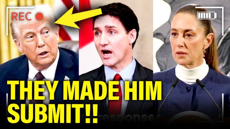 Trump SUBMITS as Mexico and Canada STAND UP TO HIM