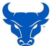 New study explores why females experience more side effects from head and neck cancer radiation Blue bull head logo with a crest-like design on a light background