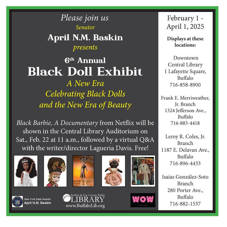 A New Era: Celebrating Black Dolls Presented by New York State Senator April N.M. Baskin