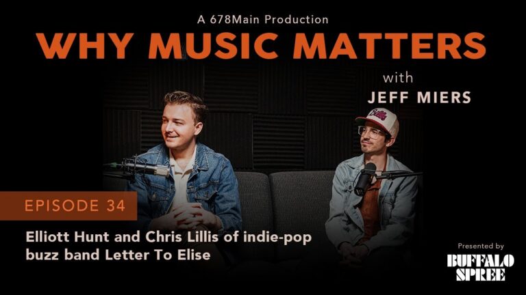 Why Music Matters: Elliott Hunt and Chris Lillis of indie-pop buzz band Letter To Elise