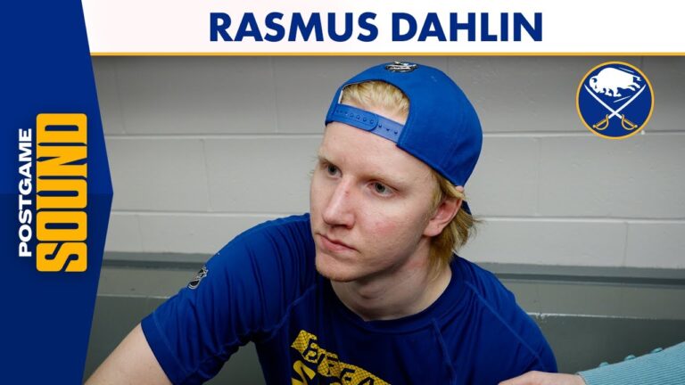 “There’s No Quitting, Ever” | Rasmus Dahlin After Loss To Canadiens | Buffalo Sabres