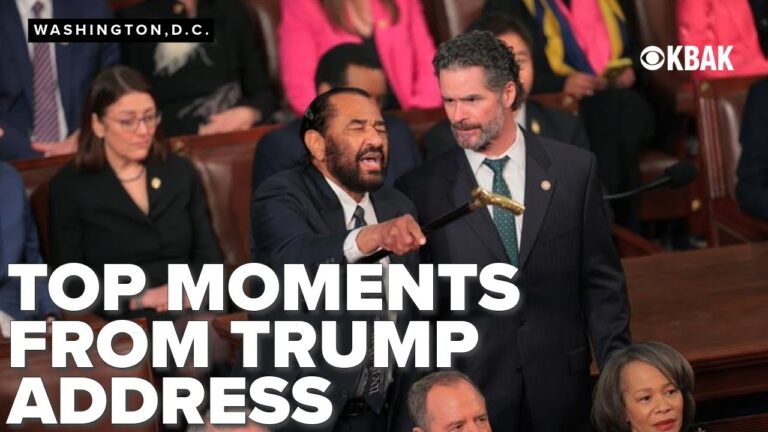 Top moments from President Donald Trump’s address to congress