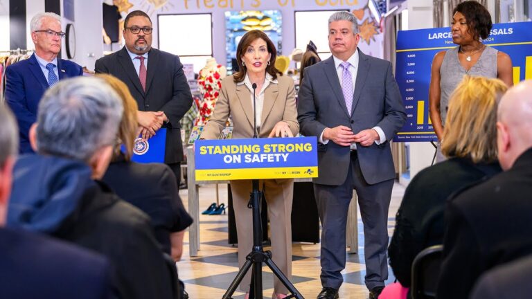 Governor Hochul, New York City Business Leaders, and DAs Push For Stronger Discovery Laws at Retail