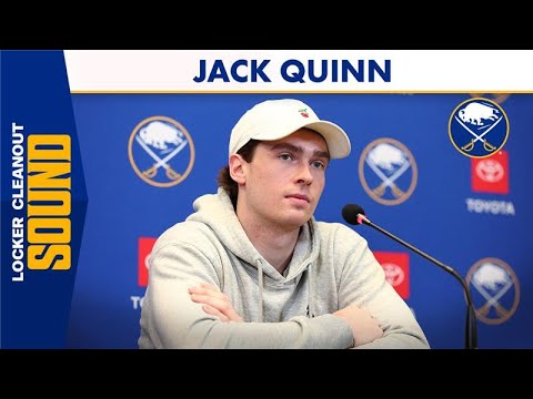 “Need To Get Stronger & Faster” | Jack Quinn End-Of-Season Media | Buffalo Sabres