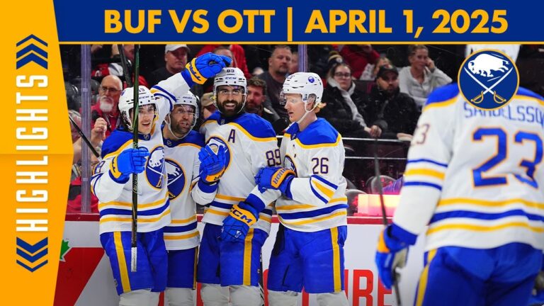 Tage Thompson Scores 39th Of The Season | Buffalo Sabres 5-2 Win Over Ottawa Senators | Highlights