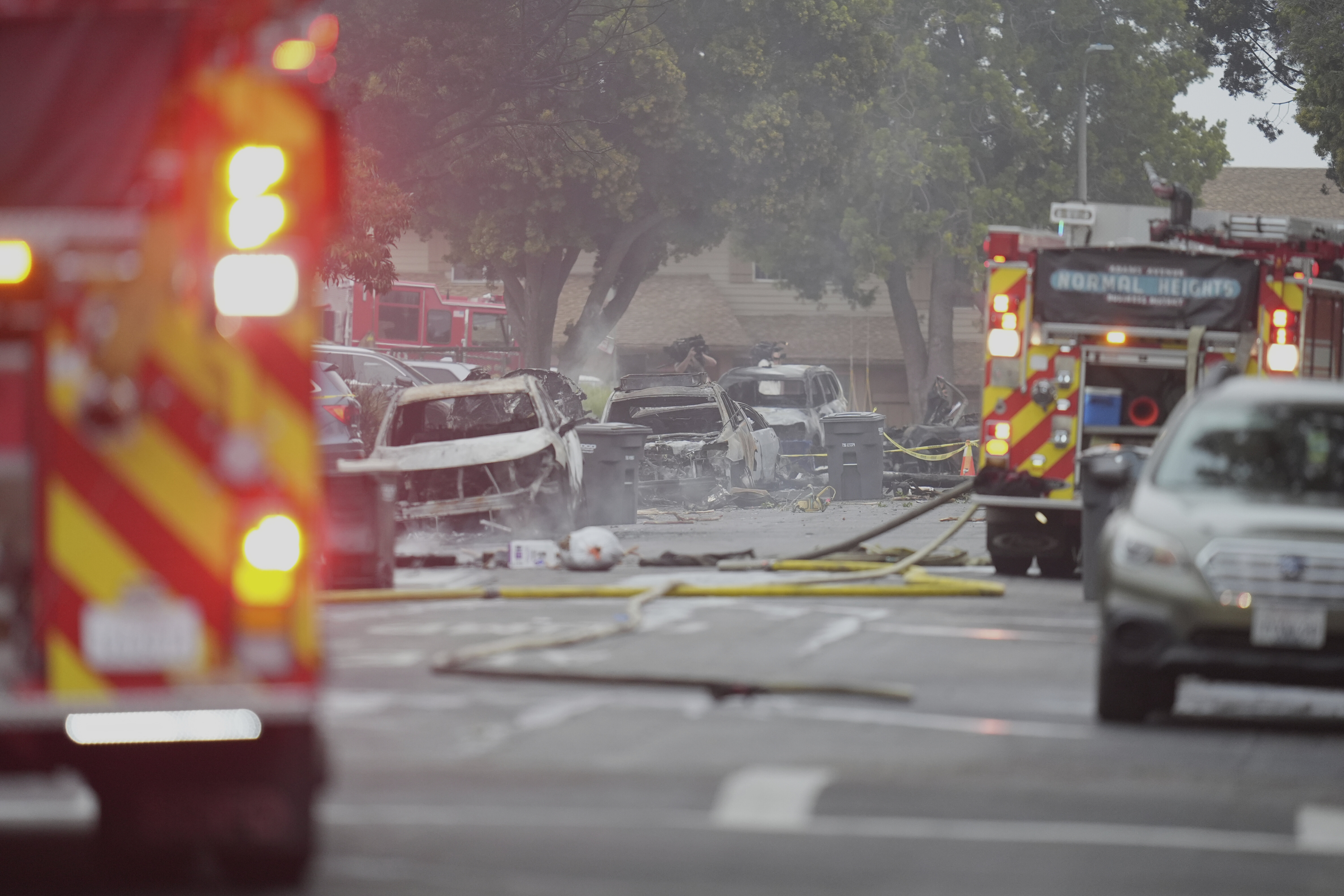 Plane crash site