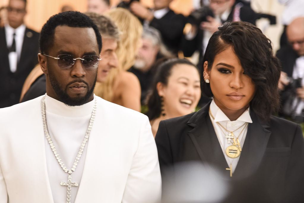 Sean 'Diddy' Combs and Cassie Ventura attend the Costume Institute Gala 2018 at Metropolitan Museum of Art in New York
