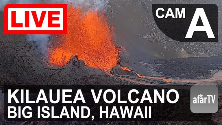 🔴 Live Now:  New Volcanic Eruption at Kilauea Volcano, Hawaii (Cam A)