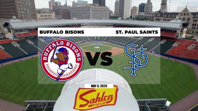 GAME RECAP: Buffalo Bisons at St. Paul Saints 5/6/2025