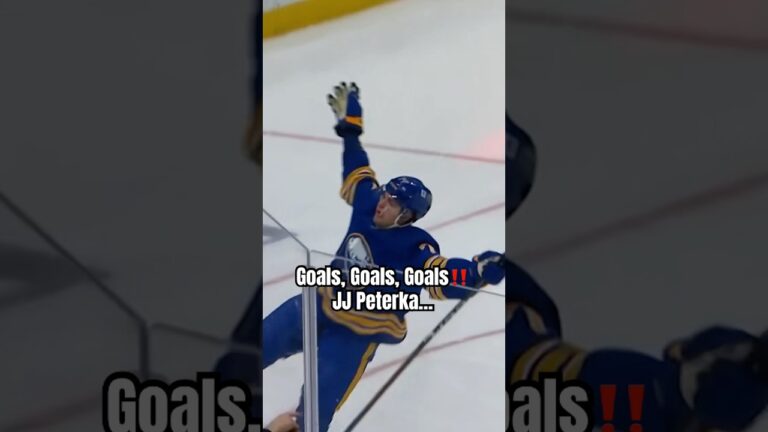 JJ Peterka Scorin’ Goals 🚨 #nhl #hockey #germany
