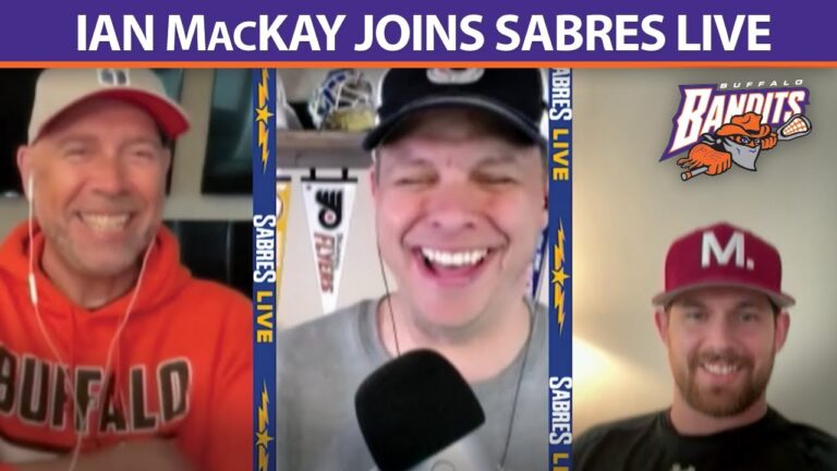 NLL Finals MVP Ian MacKay Joins Sabres Live! | Buffalo Bandits