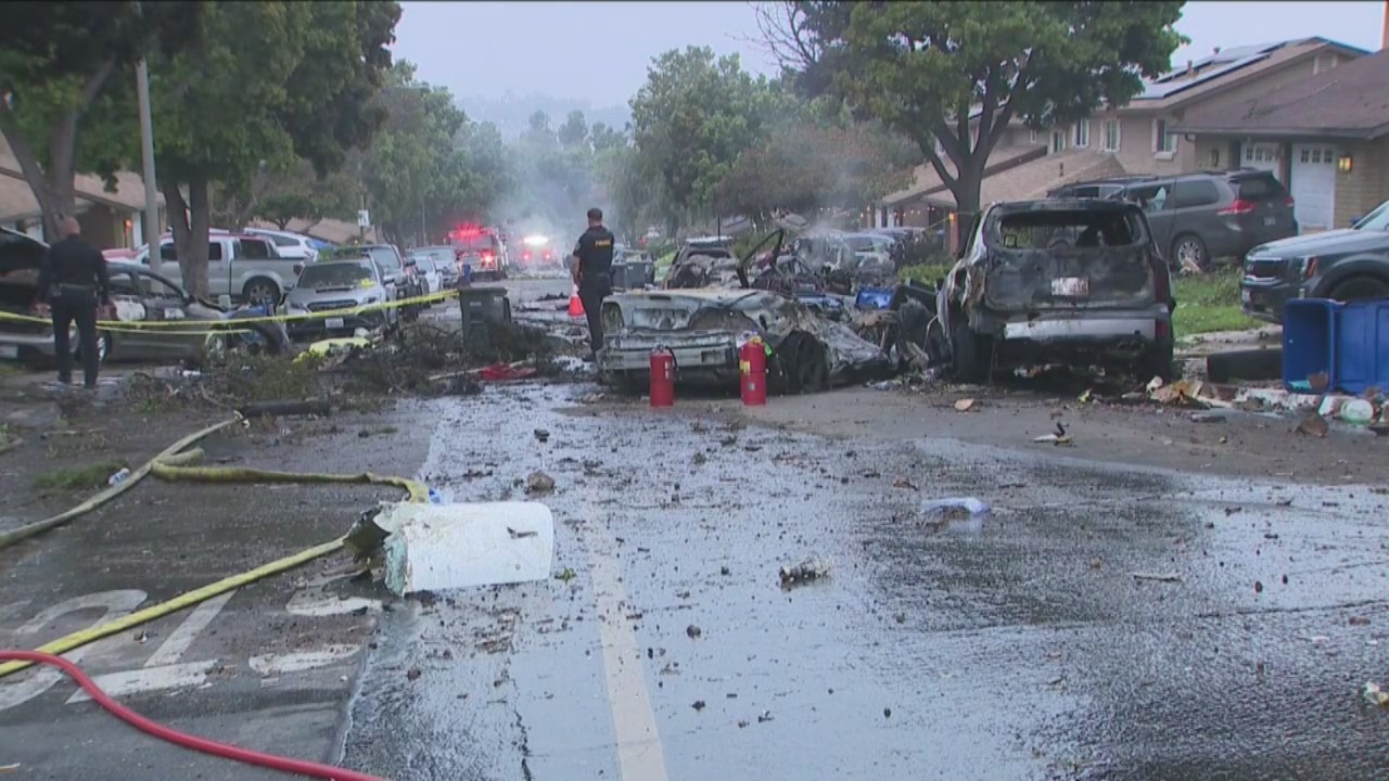 plane crash debris