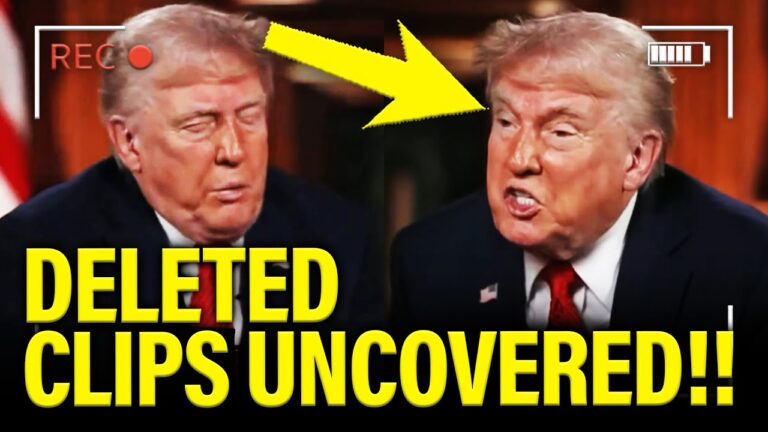 Trump Interview GETS DELETED at KEY MOMENTS in Broadcast