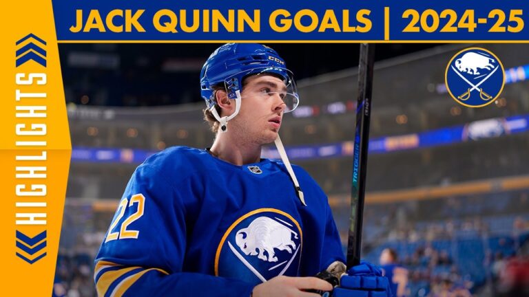 Watch All Of Jack Quinn’s Goals From The 2024-25 Buffalo Sabres Season