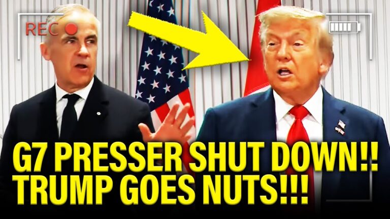 Trump RUINS G7 as Canada PM SHUTS DOWN Press Conference