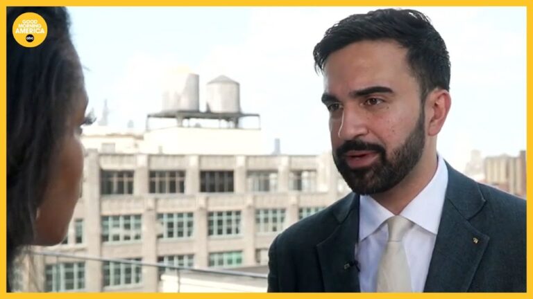 Zohran Mamdani responds to President Trump calling him a ‘communist lunatic’