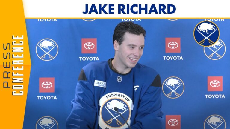 “It Always Feels Good To Be Here” | Jake Richard After 2025 Development Camp | Buffalo Sabres
