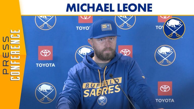 “There’s A Lot Of Talent Here” | Michael Leone After Development Camp | Buffalo Sabres