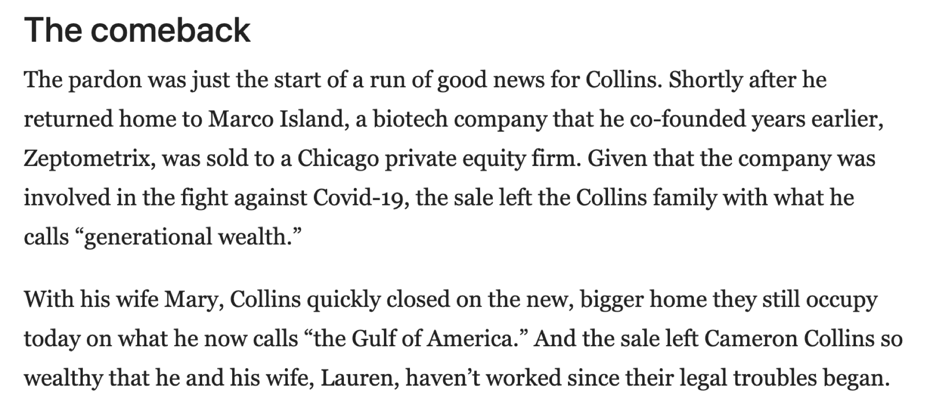 Chris Collins: This F*cking Guy Again