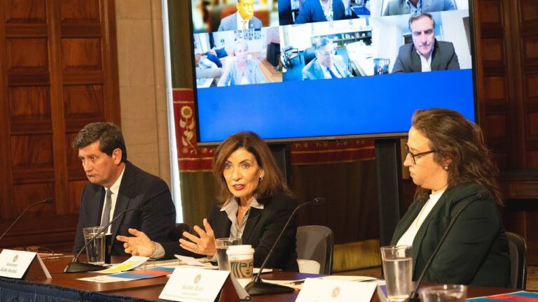 Governor Hochul and Bipartisan Coalition of Elected Leaders Meet to Stand Against Political Violence