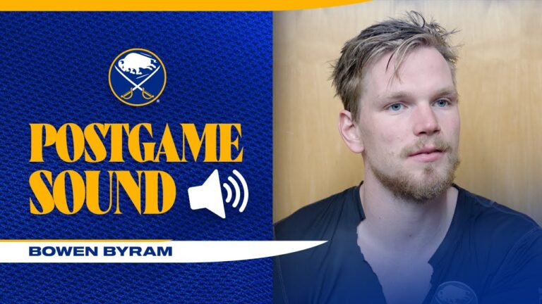 “Had A Lot Of Fun Out There” | Bo Byram After 4-0 Preseason Win Over Blue Jackets | Buffalo Sabres