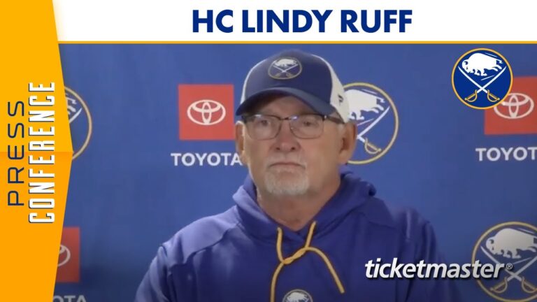 “Hard Work & Defending” | Buffalo Sabres Coach Lindy Ruff Defines The Culture Ahead Of Training Camp