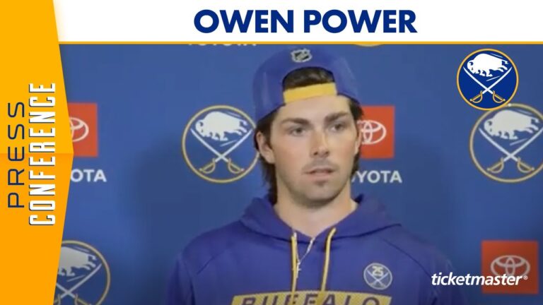 “I Feel Ready To Go” | Owen Power After Returning From Injury for 2025-26 Season | Buffalo Sabres