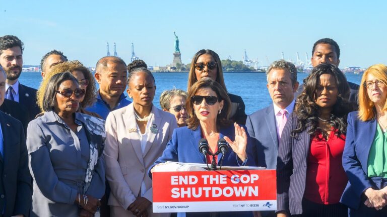Governor Hochul Calls Out Trump and Washington Republicans’ Reckless Government Shutdown